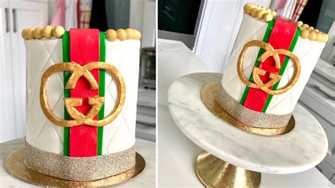 logo gucci torta tutorial|gucci fondant cake instructions.